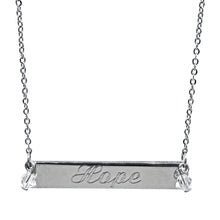 Load image into Gallery viewer, Horizontal personalized necklace