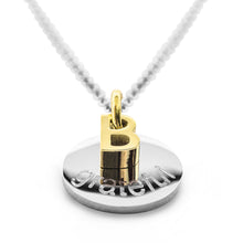 Load image into Gallery viewer, "B" necklace! Bestseller!