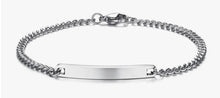 Load image into Gallery viewer, Horizontal curved bracelet (4mm x 26mm)