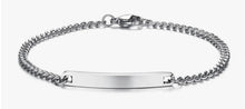 Load image into Gallery viewer, Horizontal curved bracelet (4mm x 26mm)
